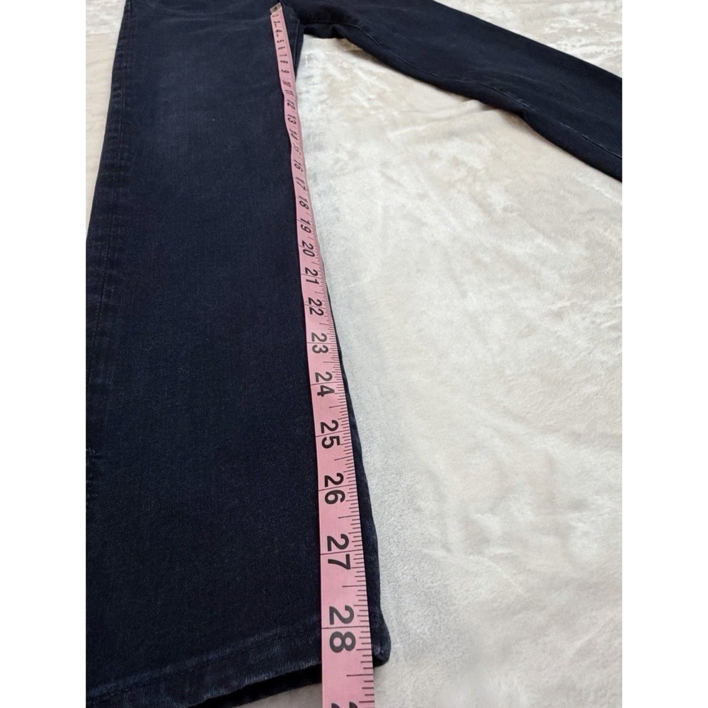 AG Adriano Goldschmied High-Rise Stevie Ankle Jeans Dark Wash Slim Straight 26R - Picture 3 of 13